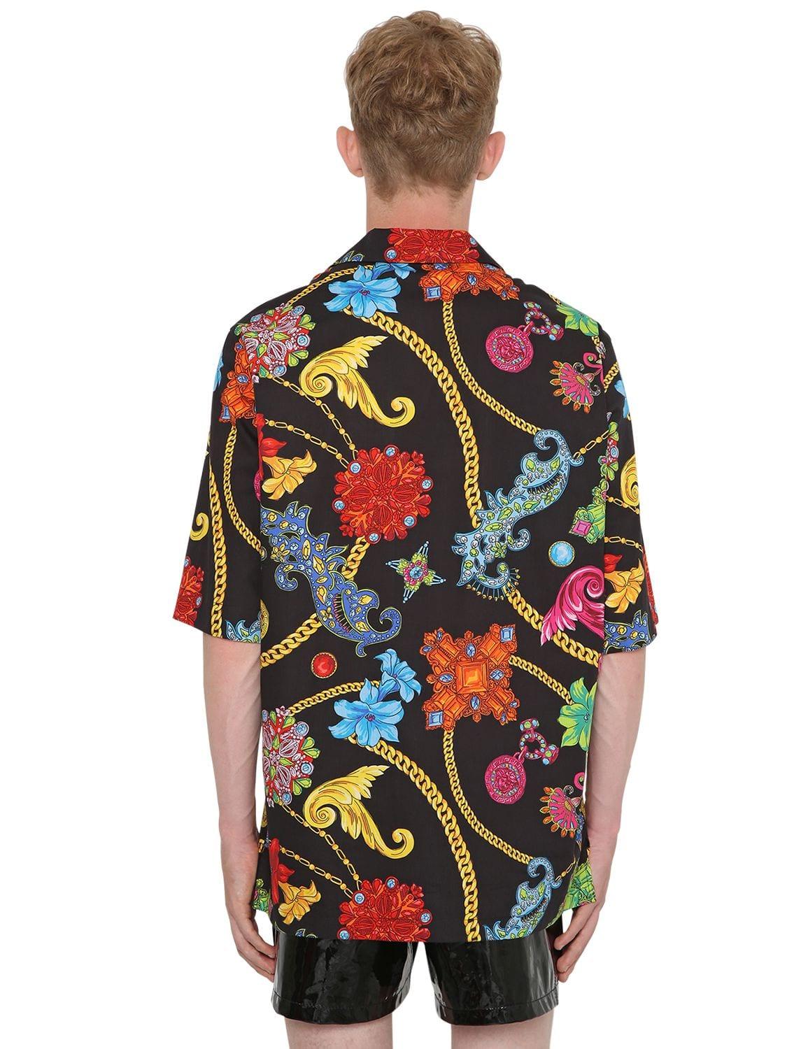 versace bowling shirt