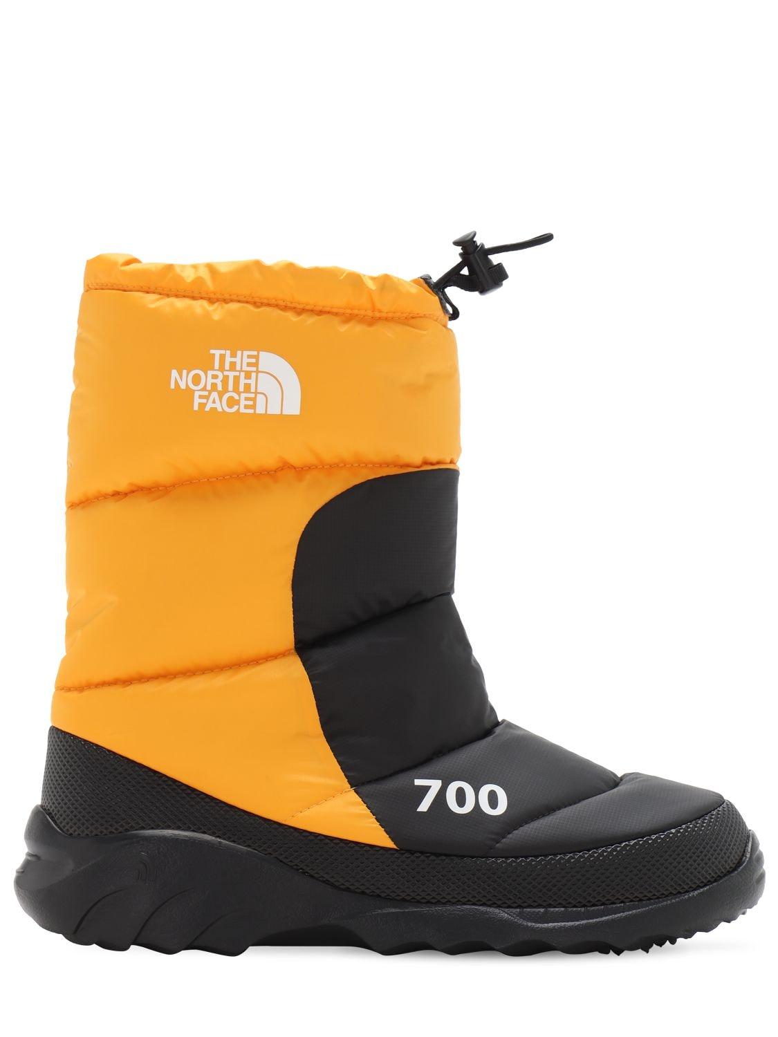 The North Face Nuptse Bootie 700 Snow Boots in Yellow for Men | Lyst  Australia