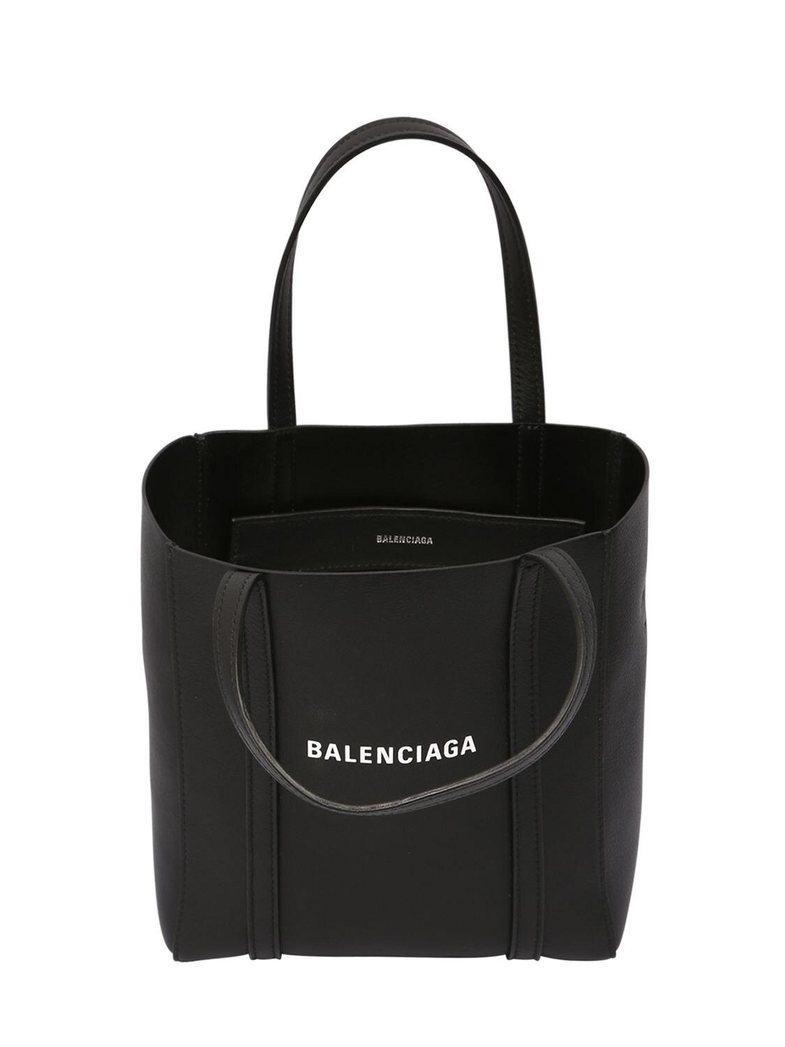stille Deltage Ydmyge Balenciaga Xxs Everyday Logo Shopper Black | Lyst