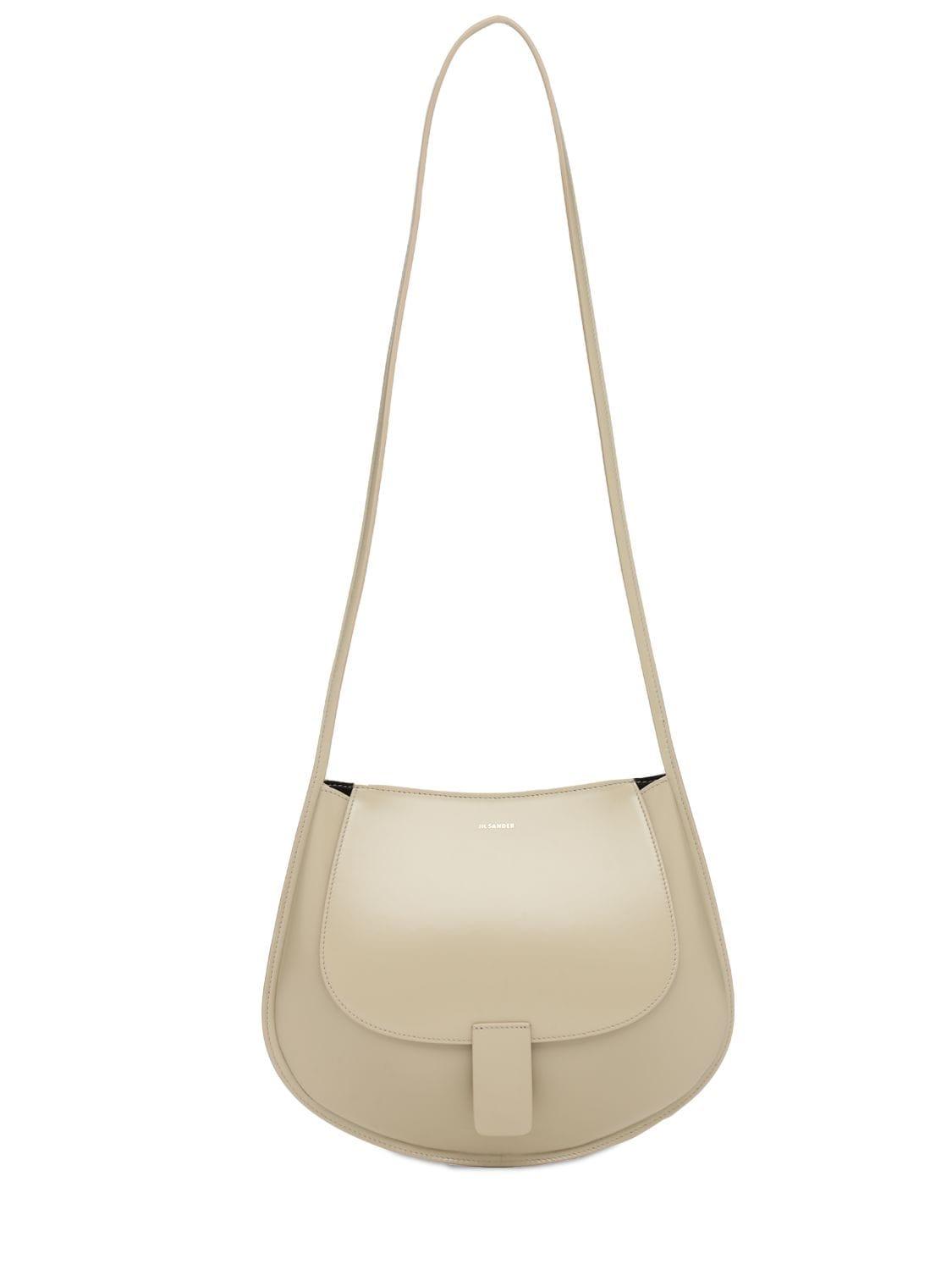 jil sander crescent crossbody bolsa