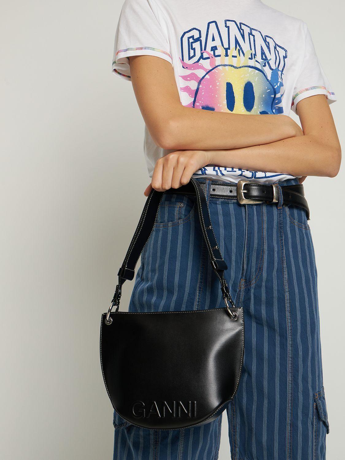 Ganni banner hobo bag Clearance