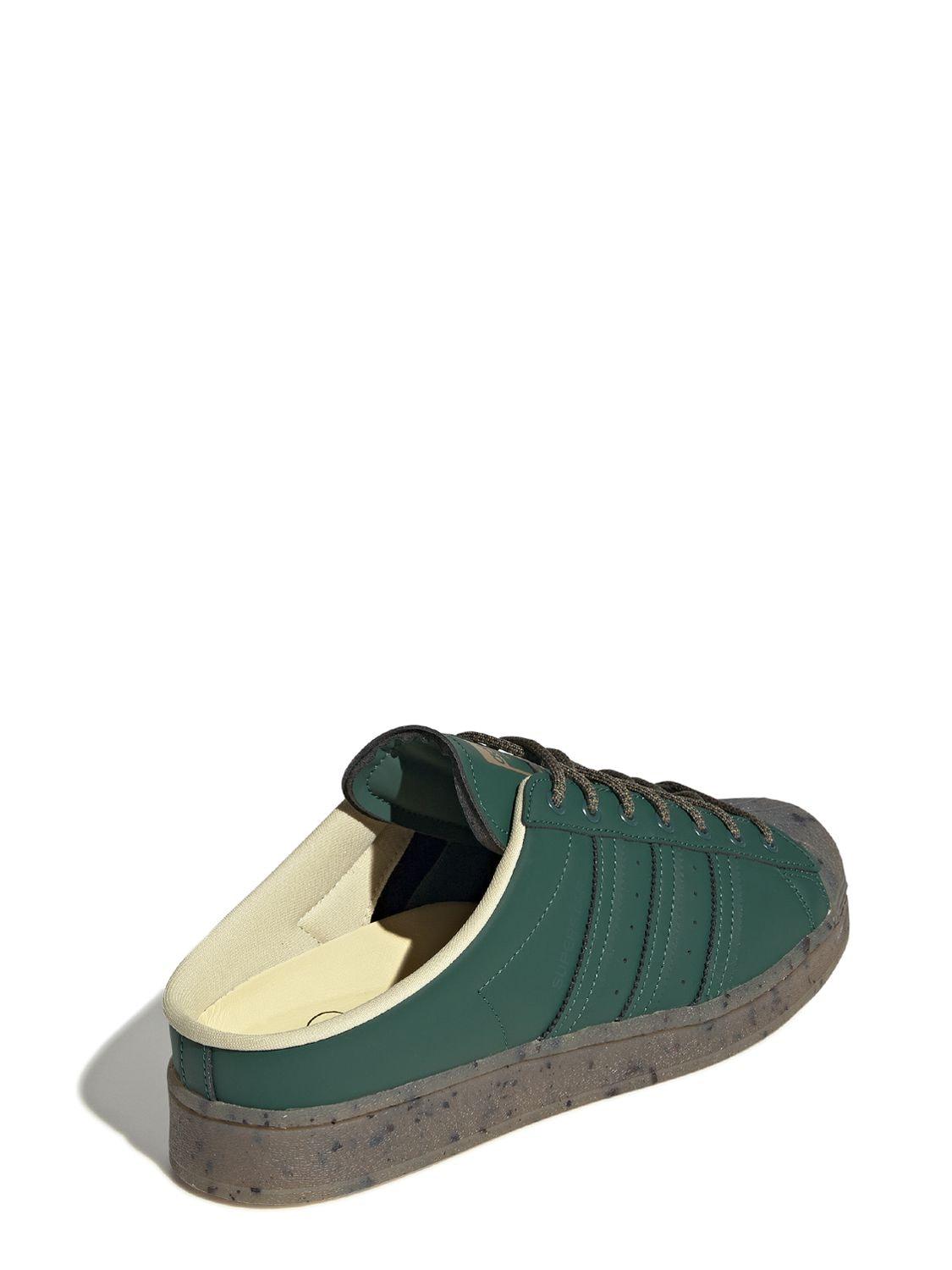 adidas Originals Superstar Mule Plant And Grow Sneakers in Green | Lyst