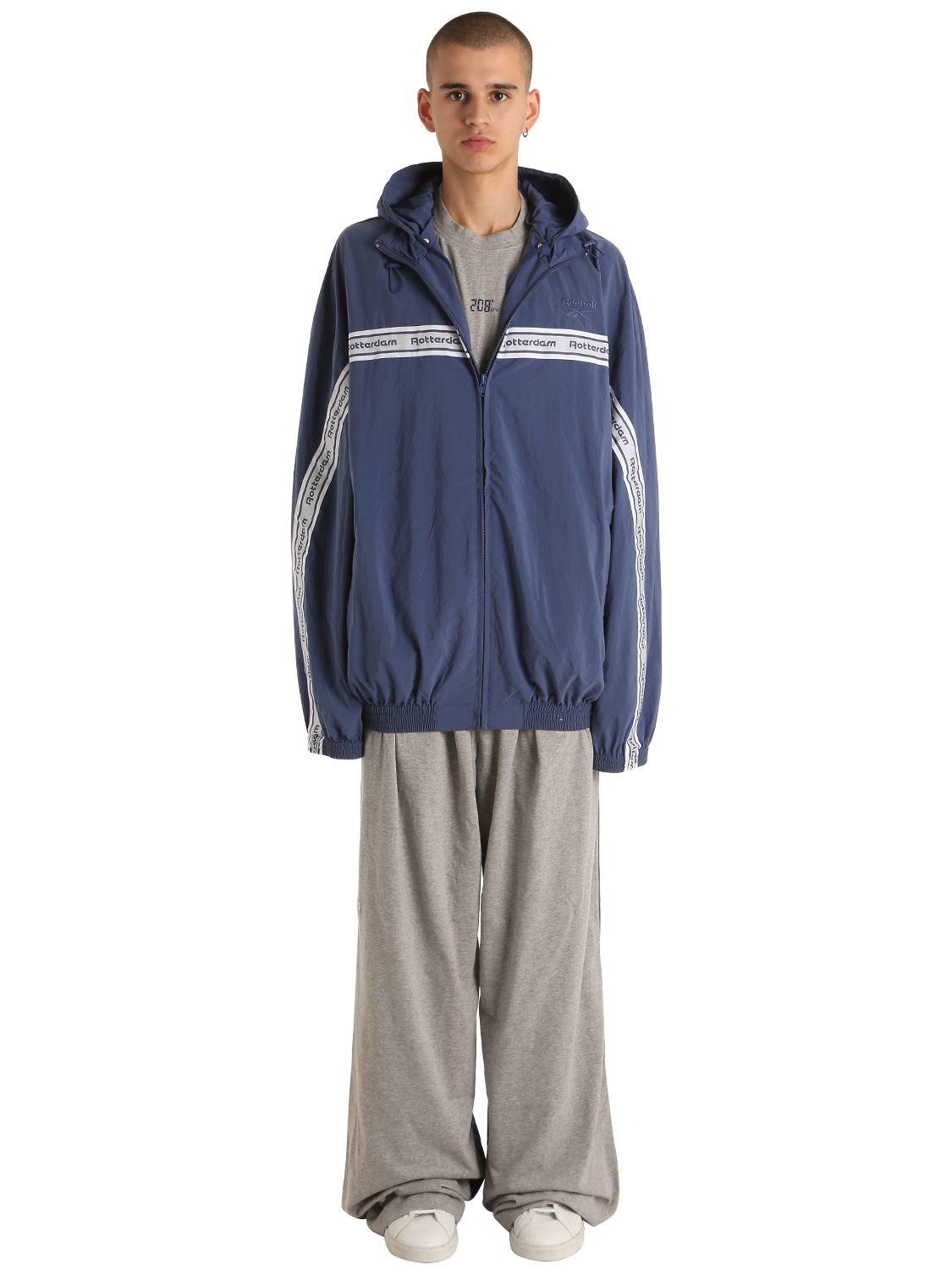vetements reebok track jacket