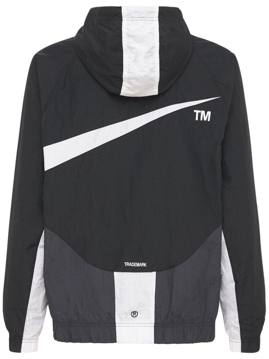 Nike Sportswear Swoosh Woven Lined Jacket Black Dressinn