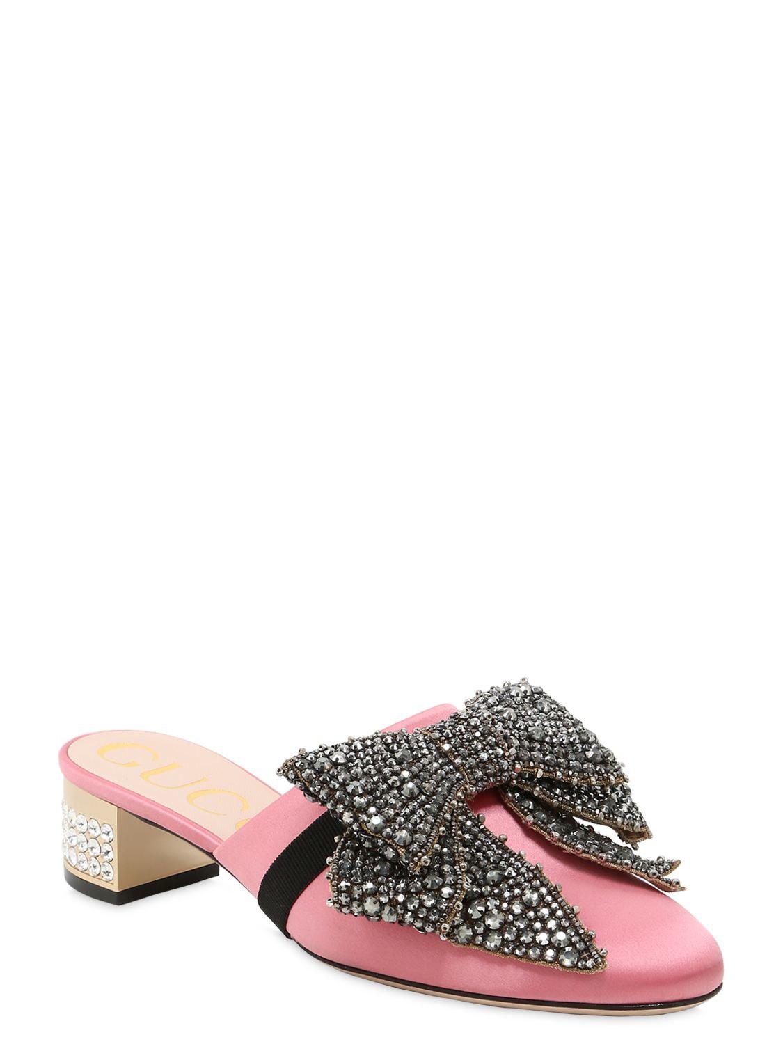 Gucci hotsell bow mules