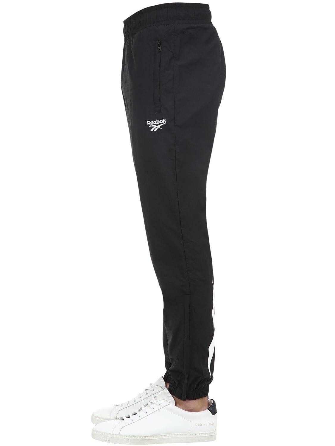 synthetic track pants