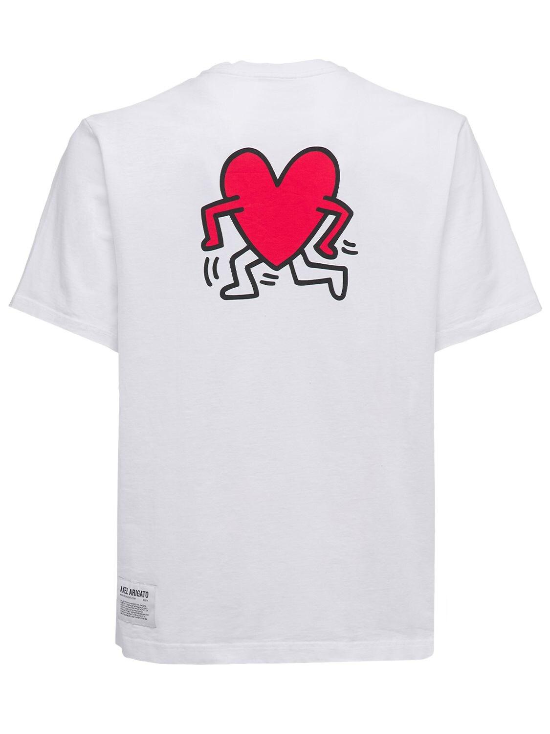 T-shirt Imprimé "keith Haring" Axel Arigato pour homme en coloris Blanc |  Lyst