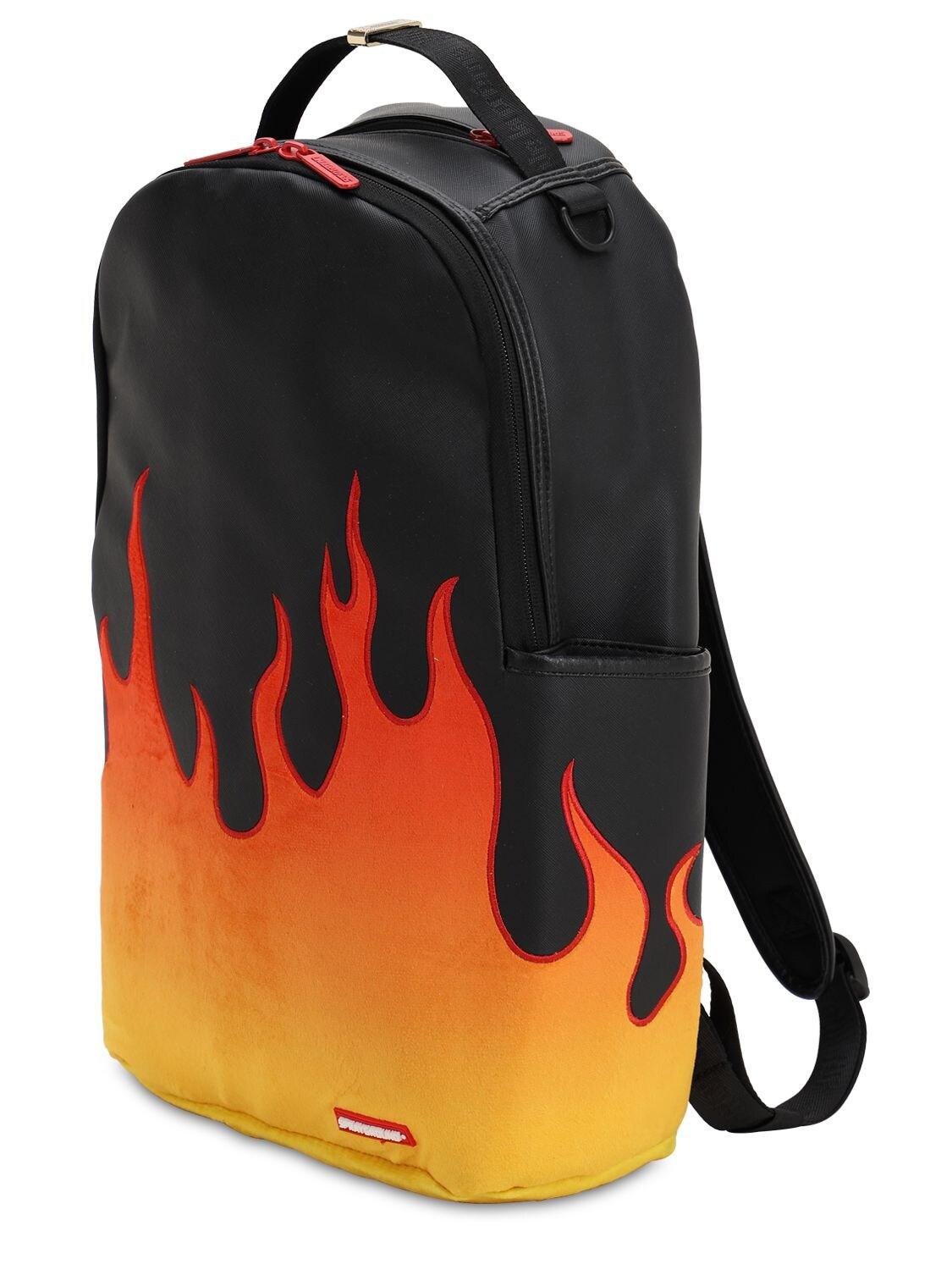 sprayground cream backpack