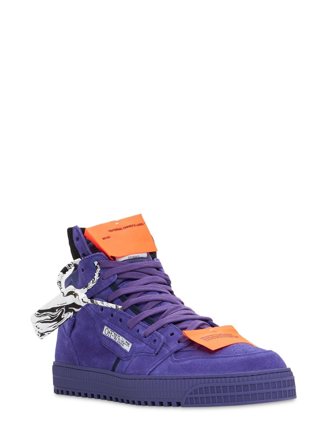 Off-White c/o Virgil Abloh Lvr Exclusive 3.0 Off Court High Sneaker in  Purple for Men | Lyst