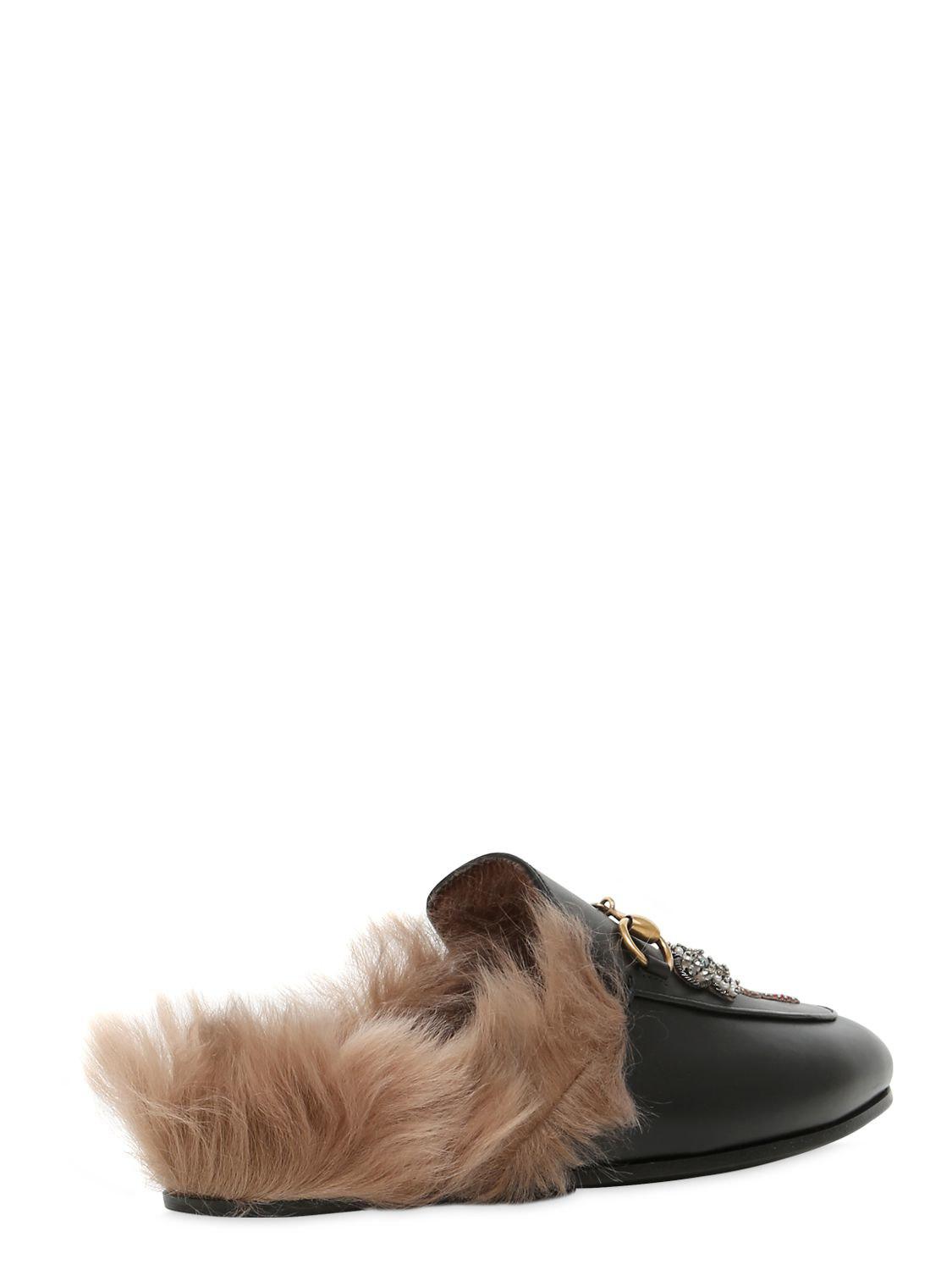 gucci tiger mules