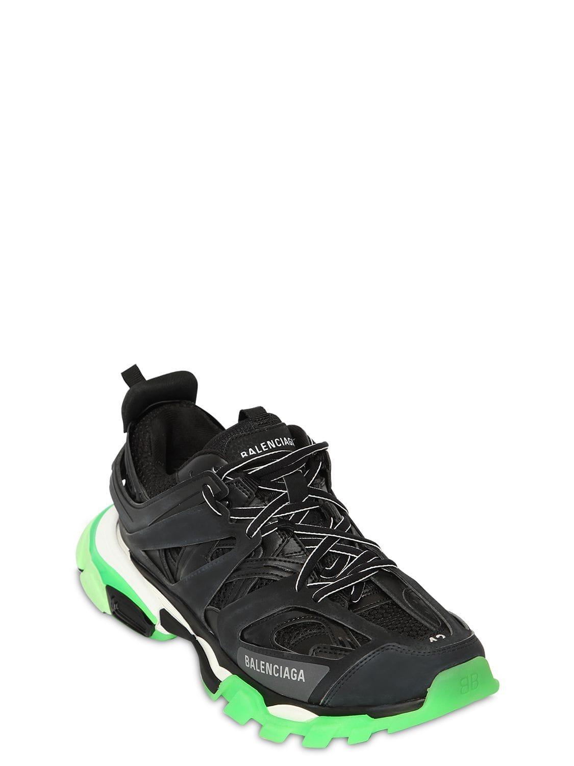 Balenciaga Rubber Track 2.0 Trainers in Black for Men Lyst