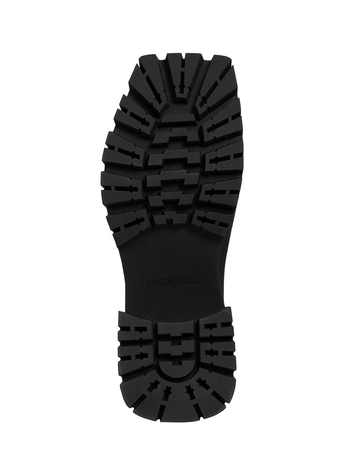 Balenciaga Tropper Rubber Boots in Black for Men | Lyst