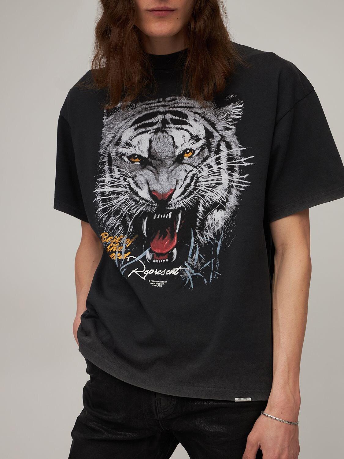 Breed Tiger Cotton T-shirt 