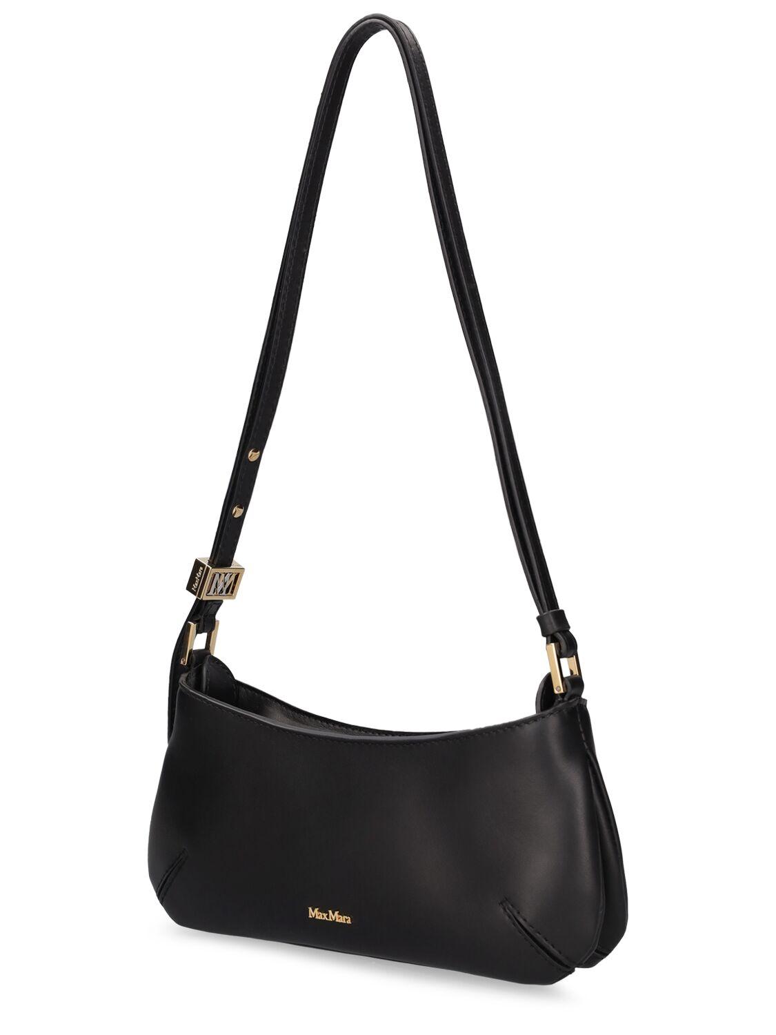 ショルダーバッグ・ポシェット MAX MARA Black Leather Mmsummer Shoulder Bag MAX MARA Vintage Black Quilted Leather Shoulder Bag