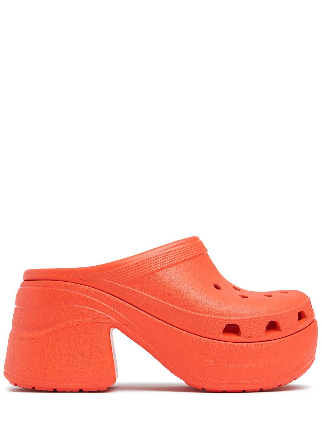 Crocs Classic Siren Clogs in Orange Lyst UK