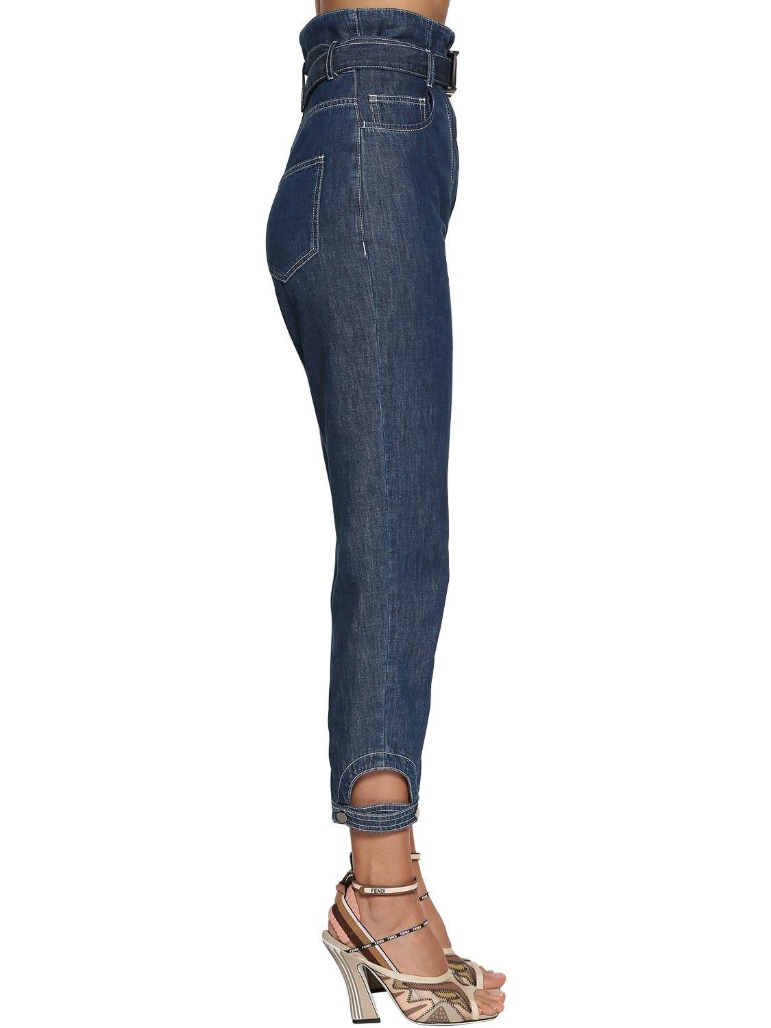 fendi high waisted jeans