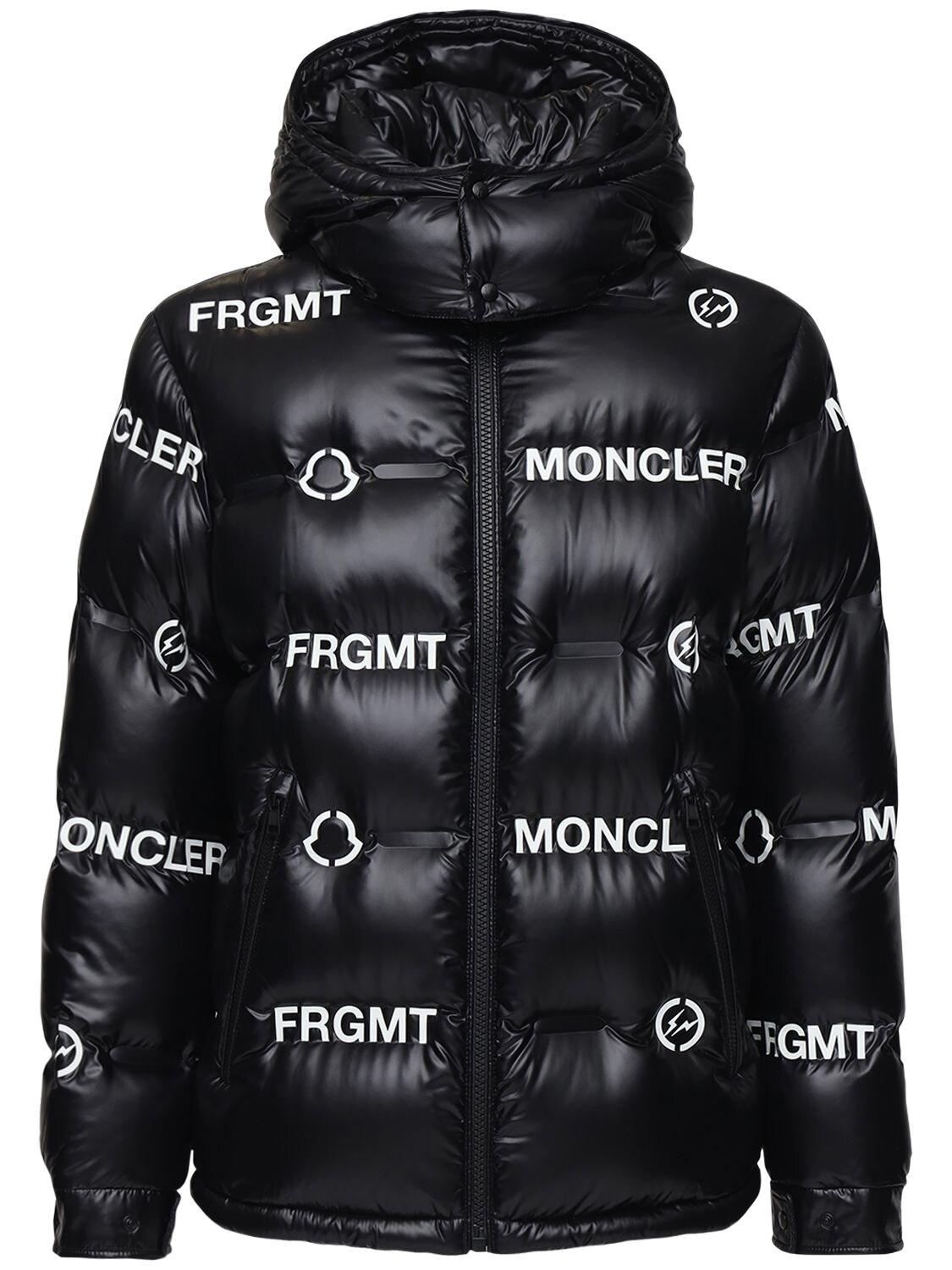 Moncler Genius Synthetic Fragment Mayconne Nylon Down Jacket in Black for Men - Lyst