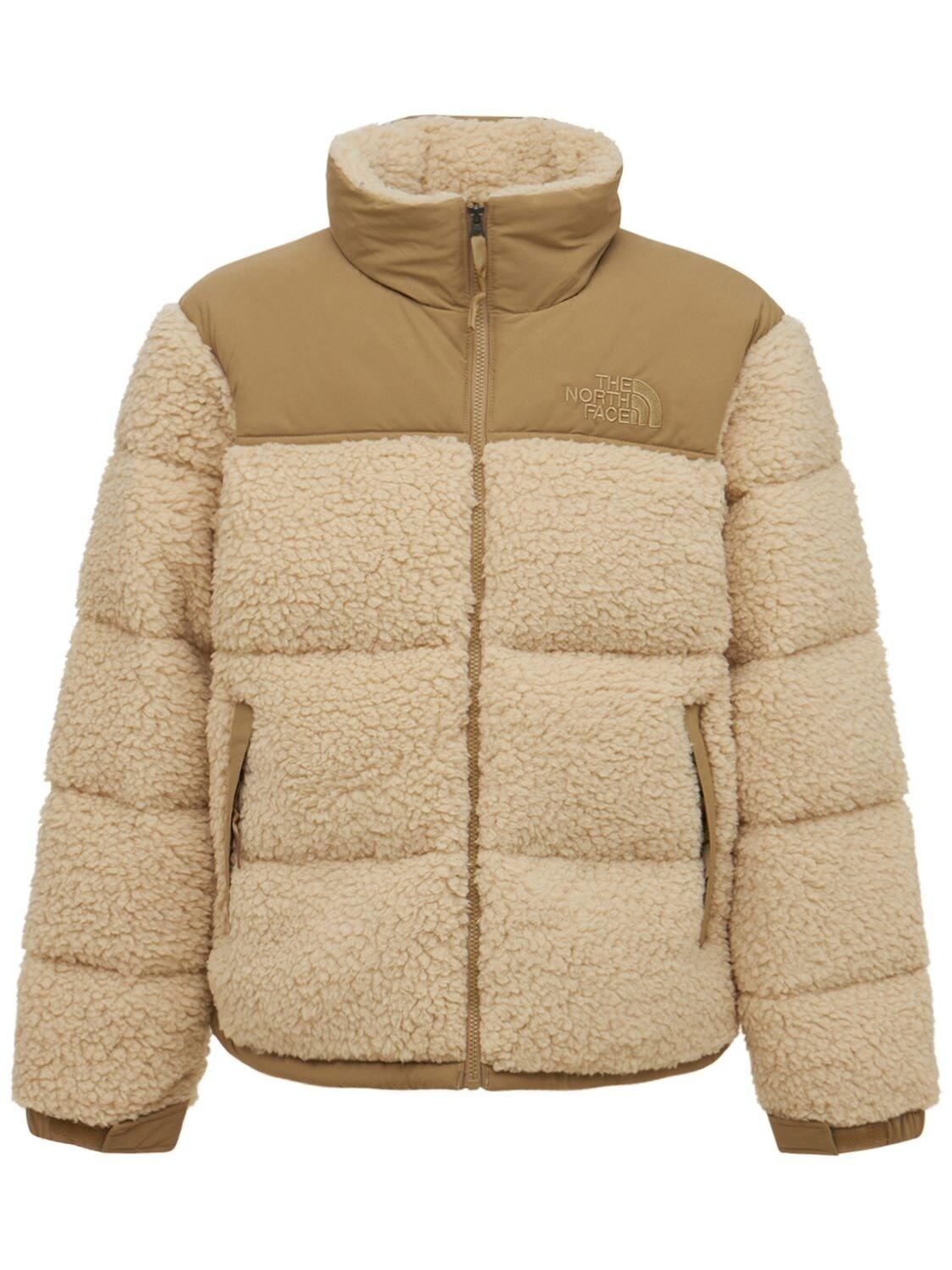 The North Face Sherpa Nuptse Down Jacket in Natural for Men - Lyst