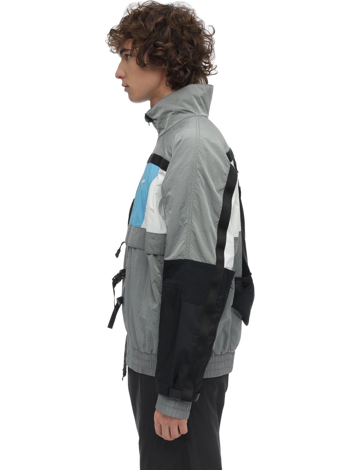 Nike Ispa Nrg Hooded Technical Jacket in Gray for Men | Lyst