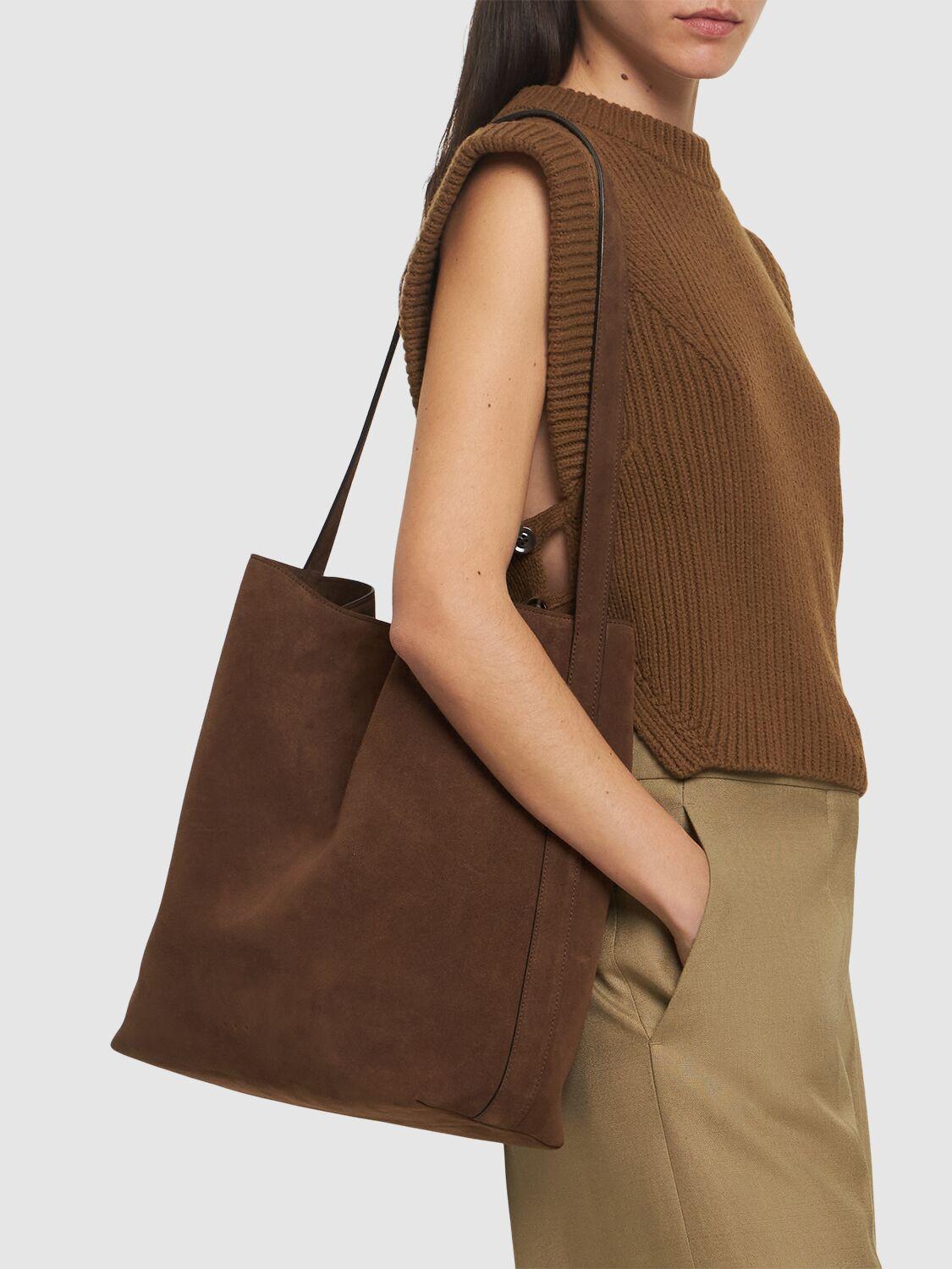 バッグ・カバンその他 AESTHER EKME Sac Supple Bag in brown suede AESTHER EKME Sac Supple Bag in brown suede | TheDoubleF