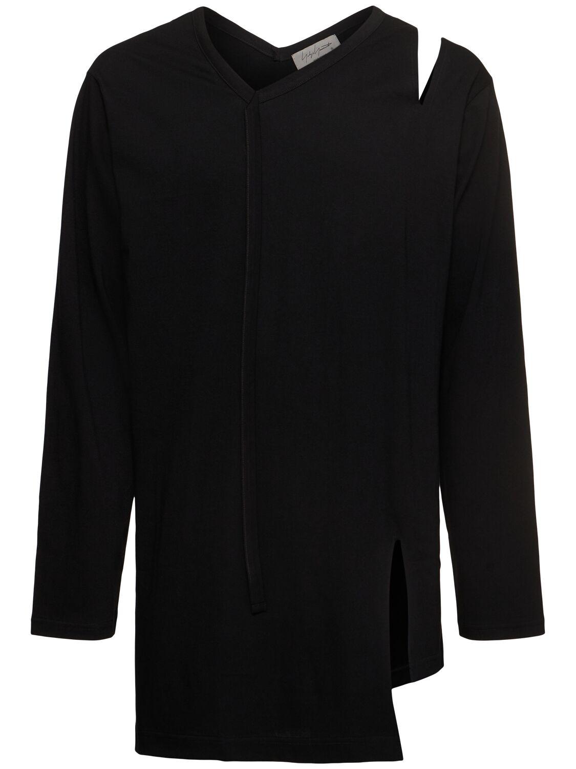 Yohji Yamamoto T-Shirts Pt Long Sleeve Tee