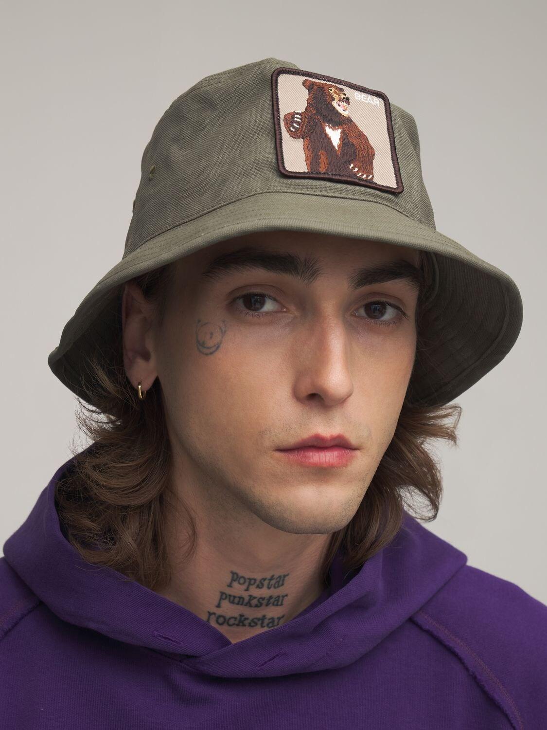 Goorin Bros Fighting Bear Bucket Hat in 