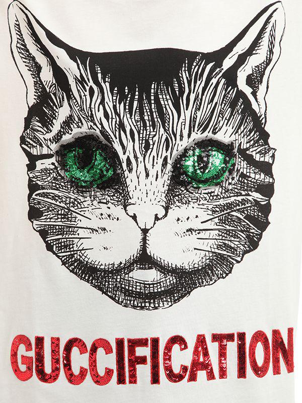 guccification cat shirt