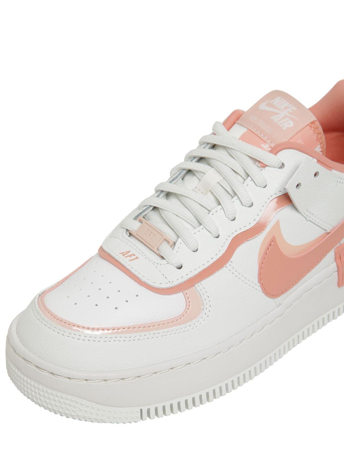Nike Air Force 1 Shadow Sneakers in Washed Coral (Pink) | Lyst