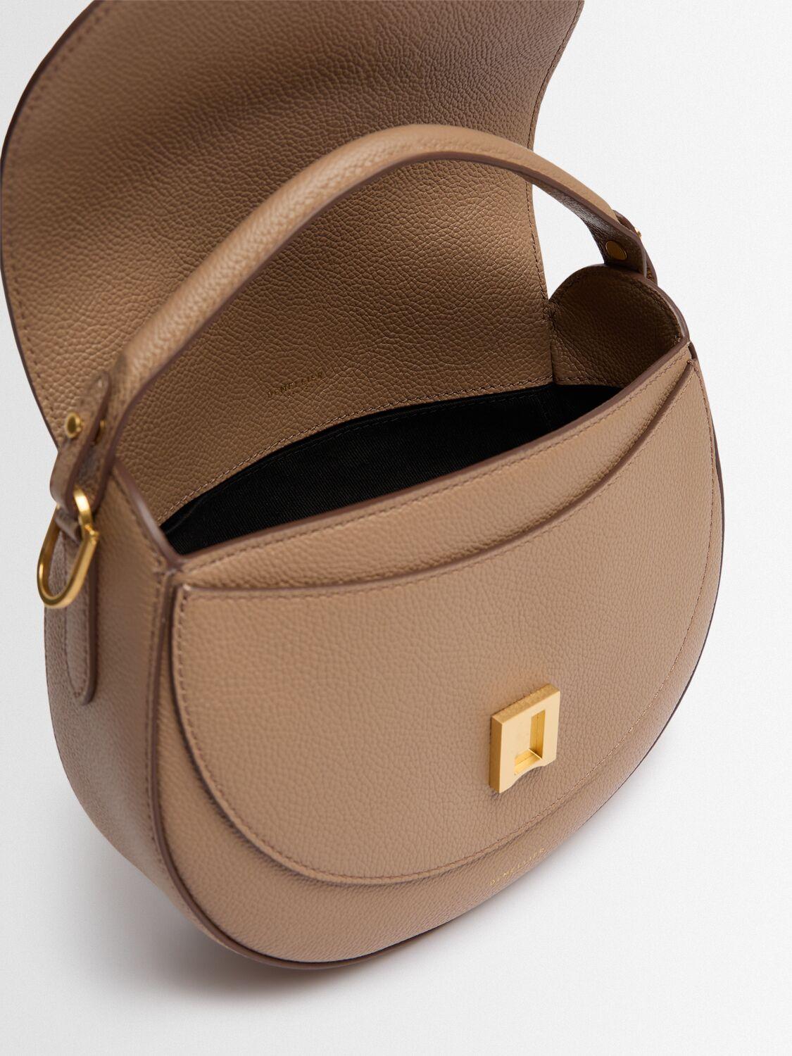 DeMellier The Vancouver Saddle グレインレザーバッグ DeMellier London The Vancouver Saddle グレインレザーバッグ