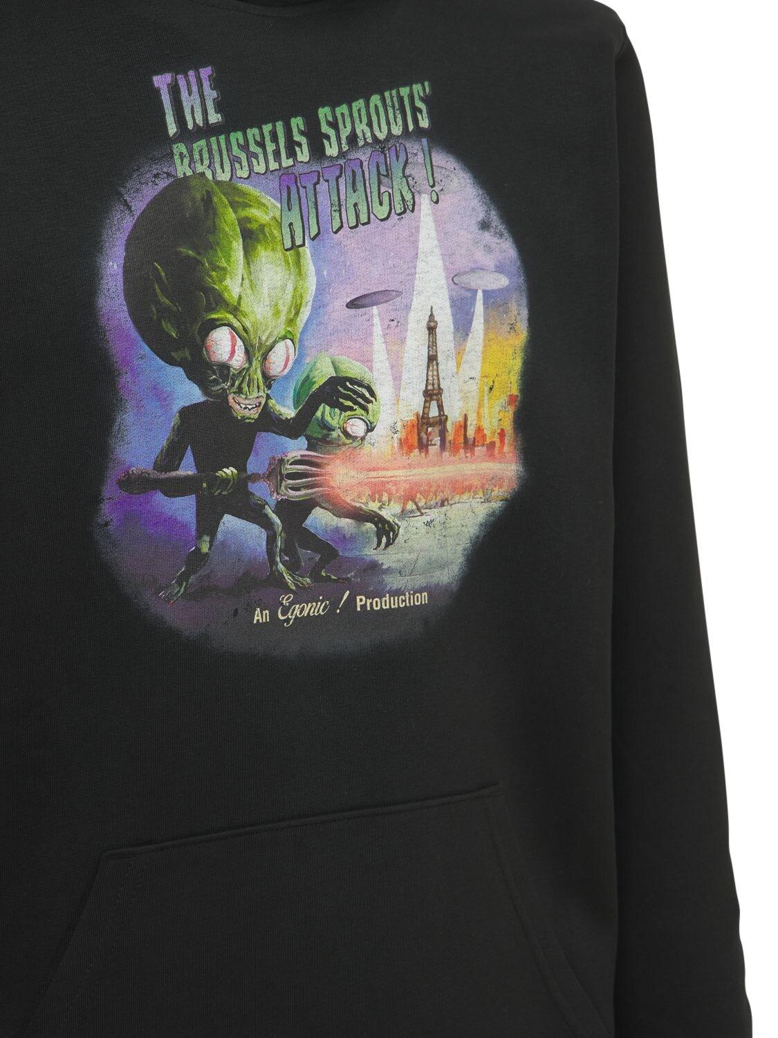 Egonlab The Brussels Sprout's Attack! Hoodie in Black for Men - Lyst Egonlab The Brussels Sprout's Attack! Hoodie in Black for Men - Lyst