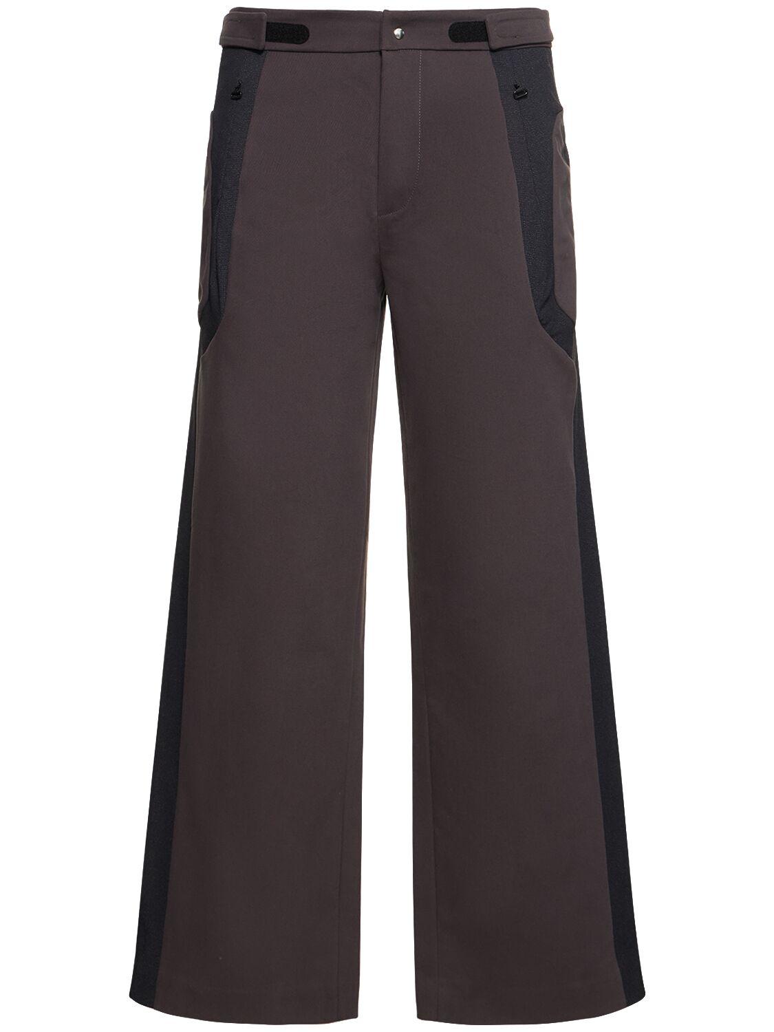 パンツ J.L-A.L 2023AW Dewal DEWAL PANTS BROWN GREY×GREY - _J.L - A.L_(ジェイラル