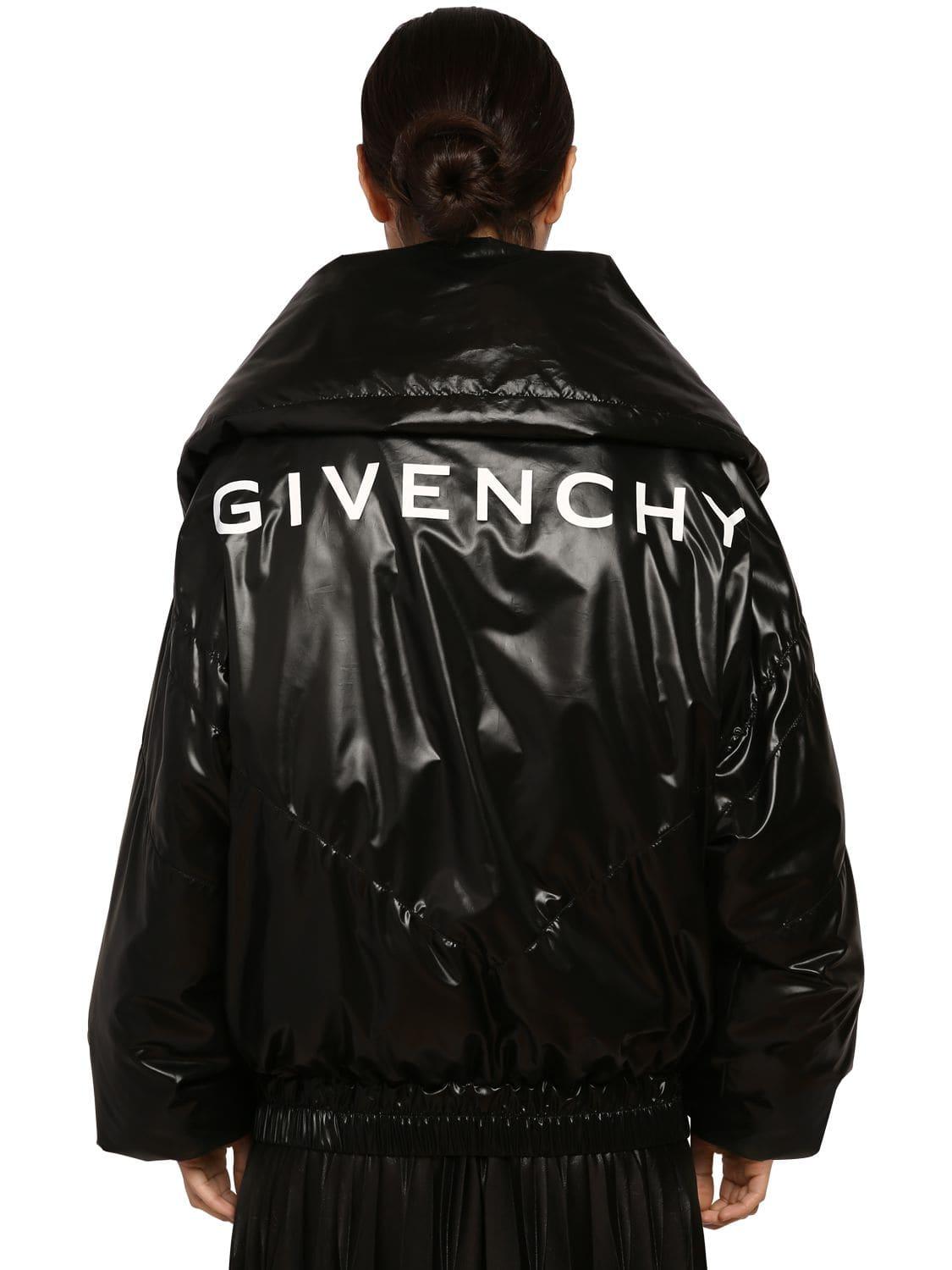 Givenchy Synthetic Quilted Nylon Puffer Jacket in Black Lyst