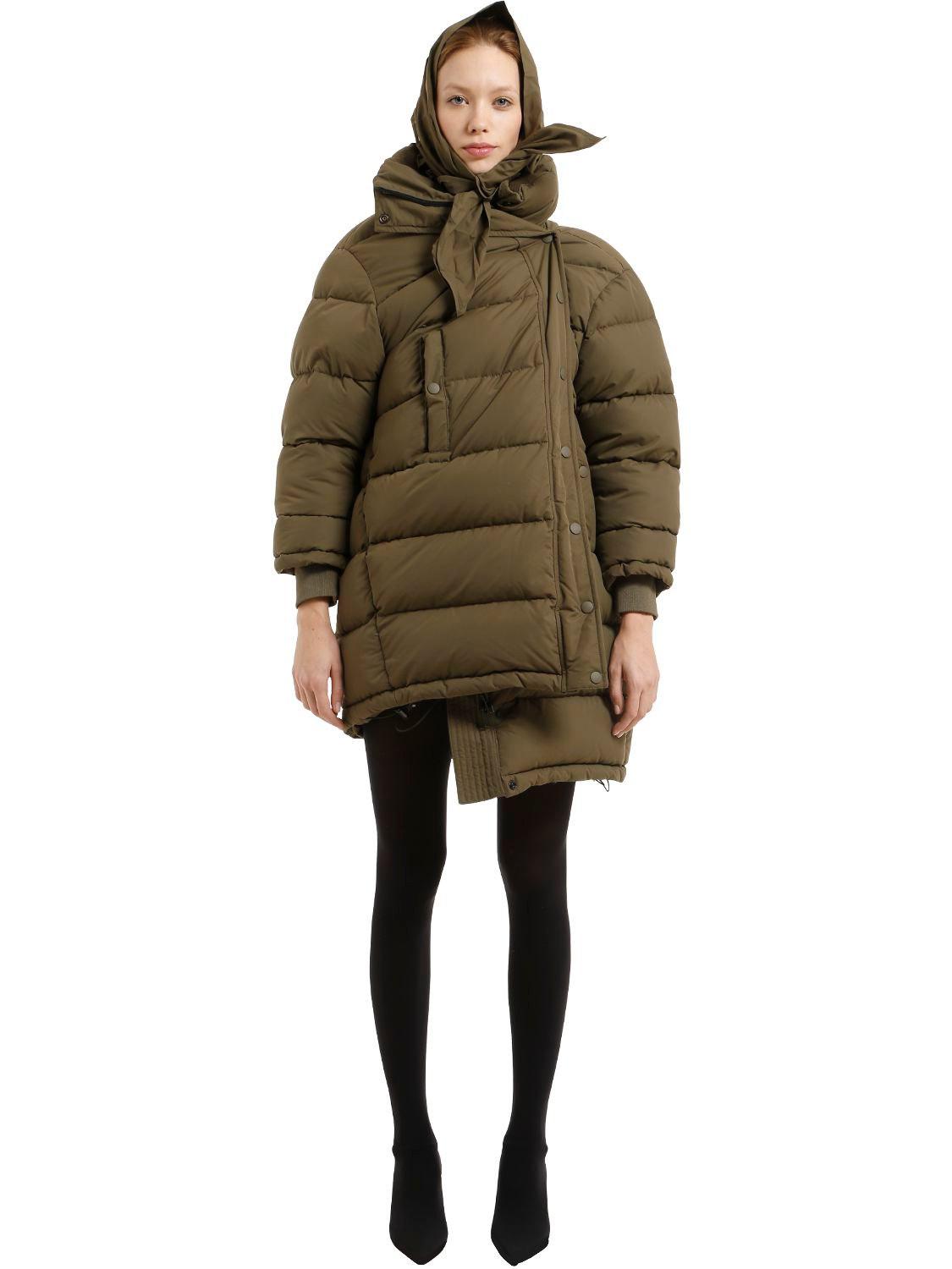 balenciaga down coat