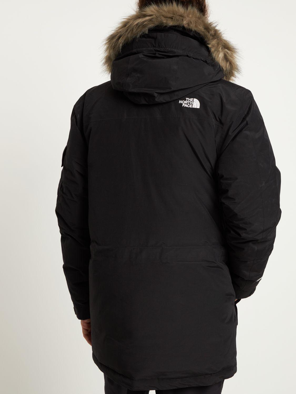 The North Face Cagoule Down Parka in Black for Men | Lyst