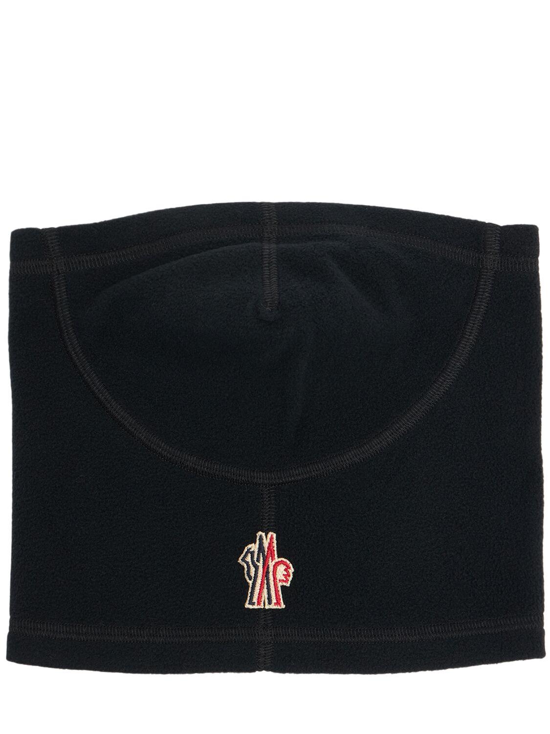 Moncler Logo Tech Neck Warmer in Black for Men Lyst
