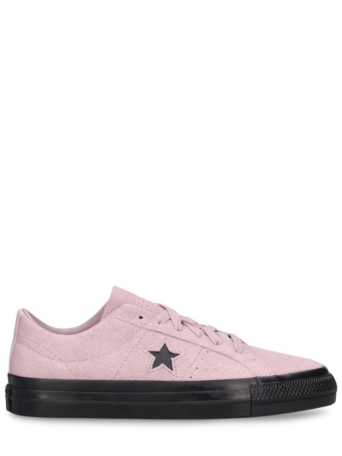 Converse One Star Pro Classic Sneakers in Pink | Lyst