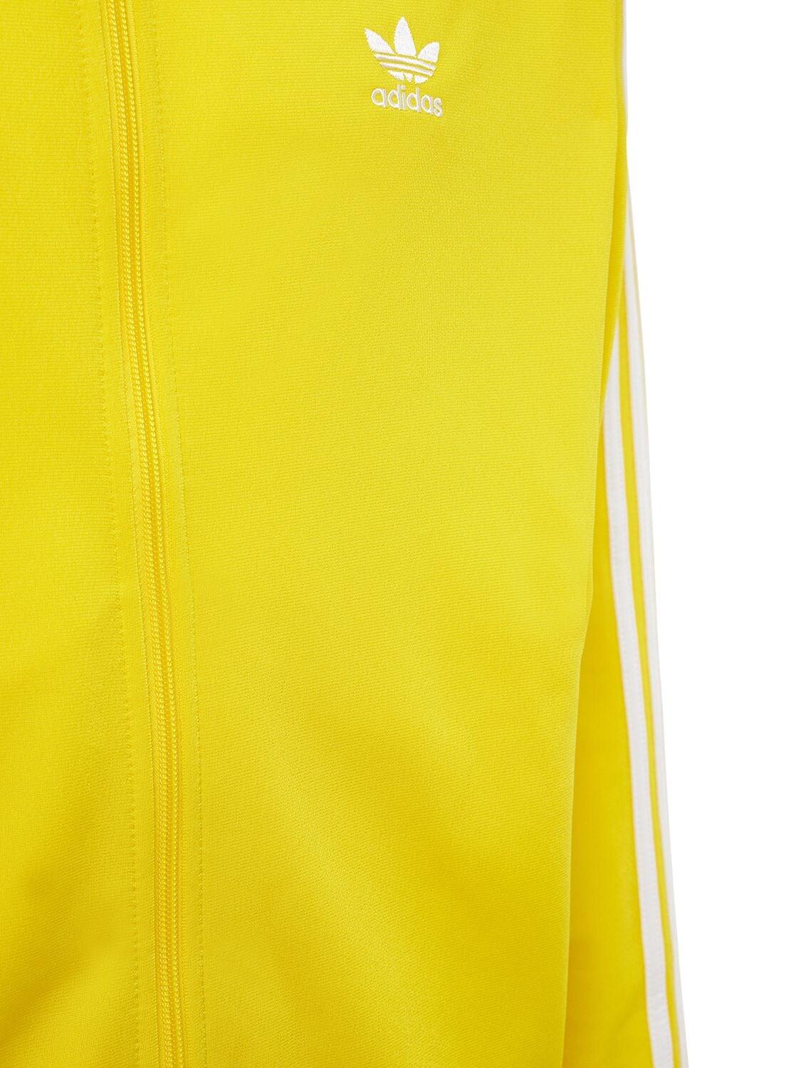 adidas Originals Firebird Track Top in Yellow/White (Yellow) for Men | Lyst  UK
