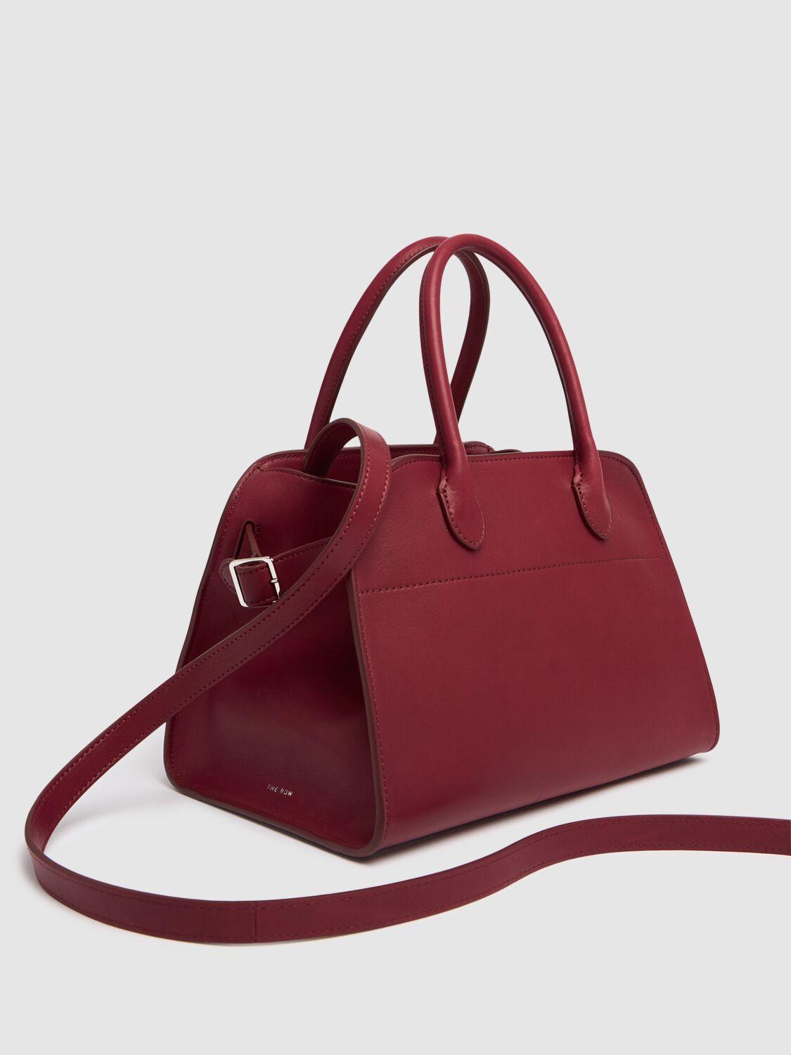 The Row Soft Margaux 10 サドルレザーバッグ レッド | Lyst The Row Soft Margaux 10 サドルレザーバッグ レッド | Lyst