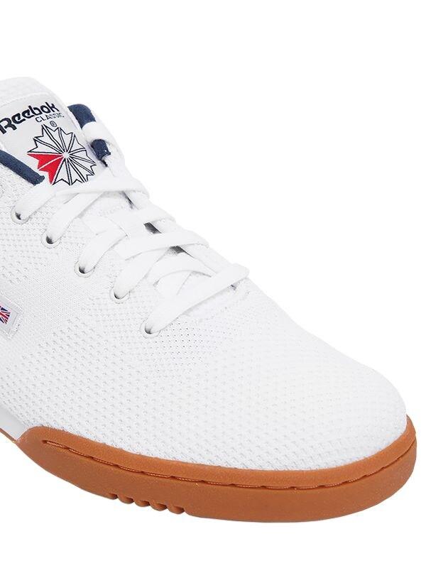 Reebok Workout Clean Og Knit Sneakers in White for Men Lyst UK