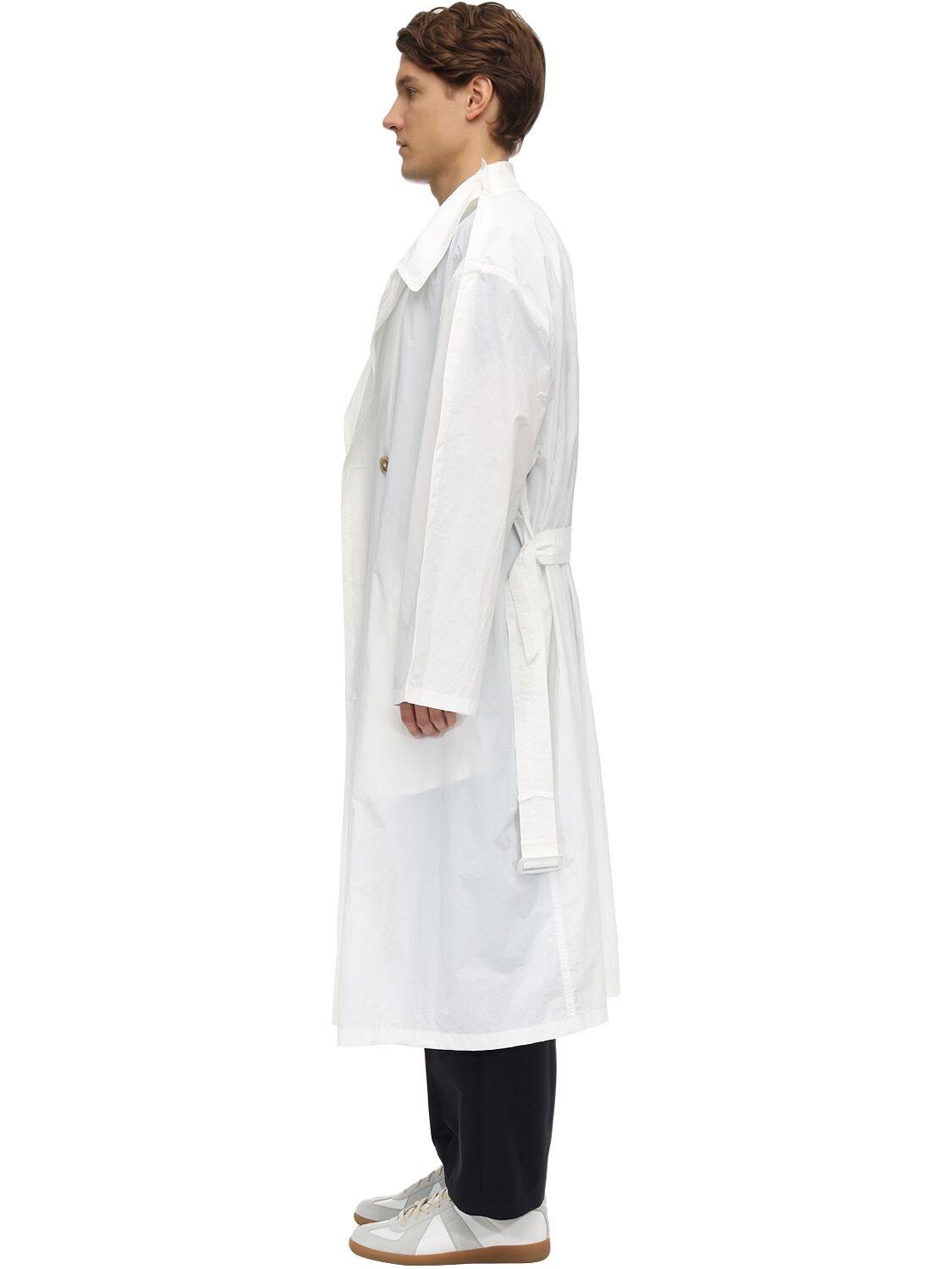 Maison Margiela リサイクルナイロントレンチコート メゾンマルジェラの「RECYCLED」ナイロンコート | HUES 福岡