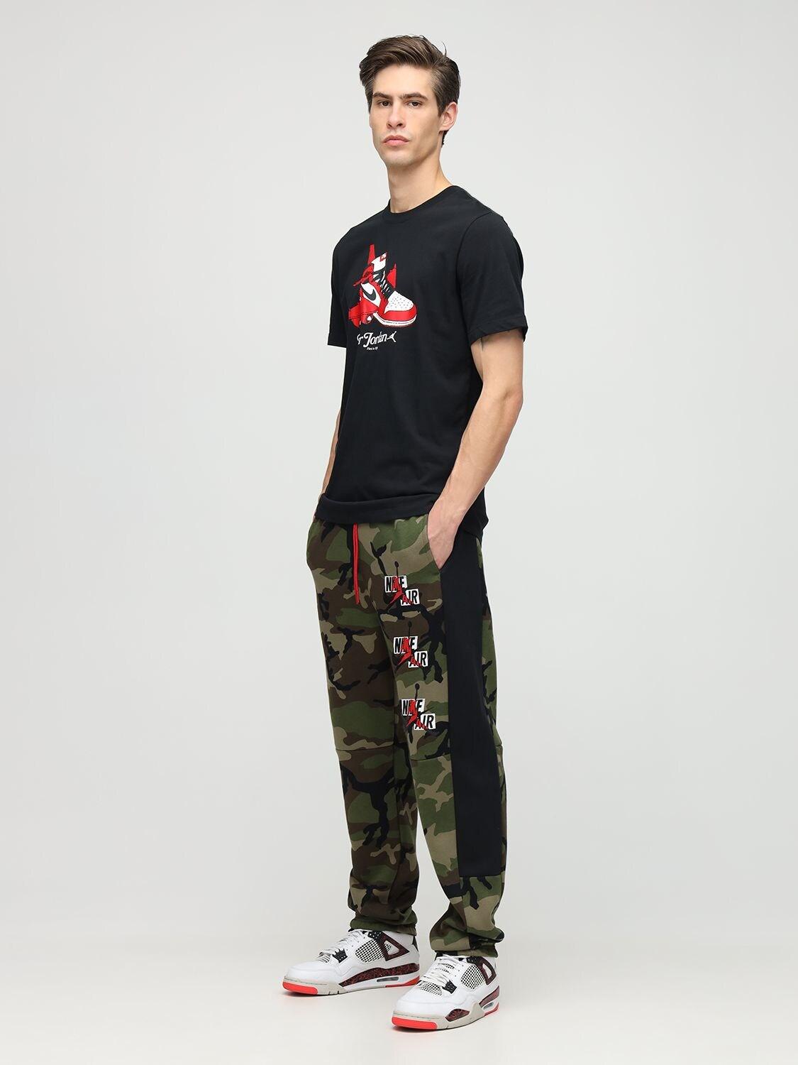 Nike Jordan Jumpman Camo Sweatpants in Green for Men | Lyst