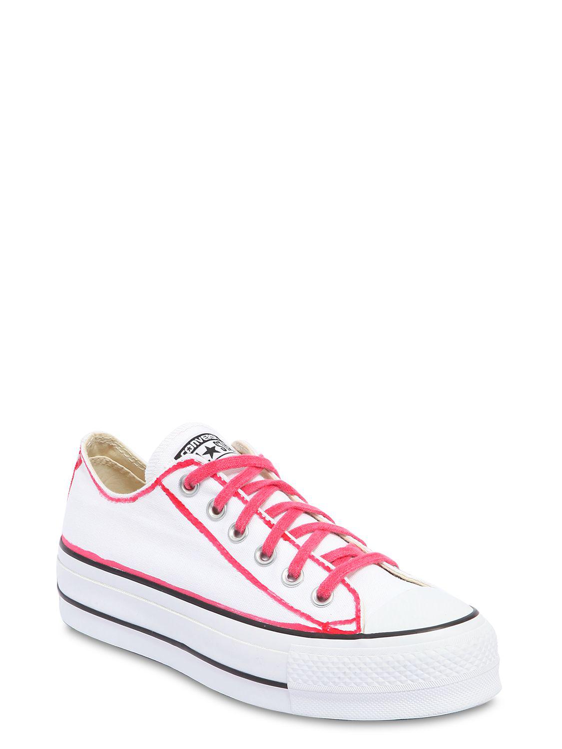 Converse 40mm Toile Baskets Lyst En Plateformes wxqX8Fa6