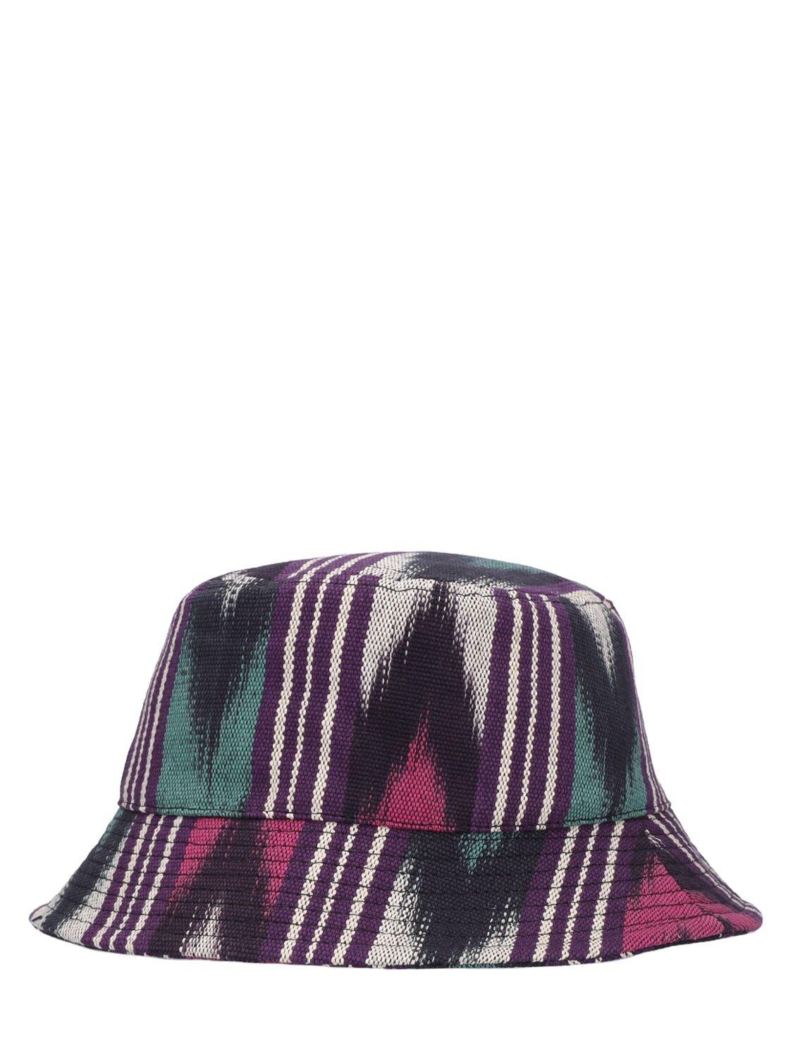 Haley Reversible Print Cotton Bucket Hat Luisaviaroma Women Accessories Headwear Hats 