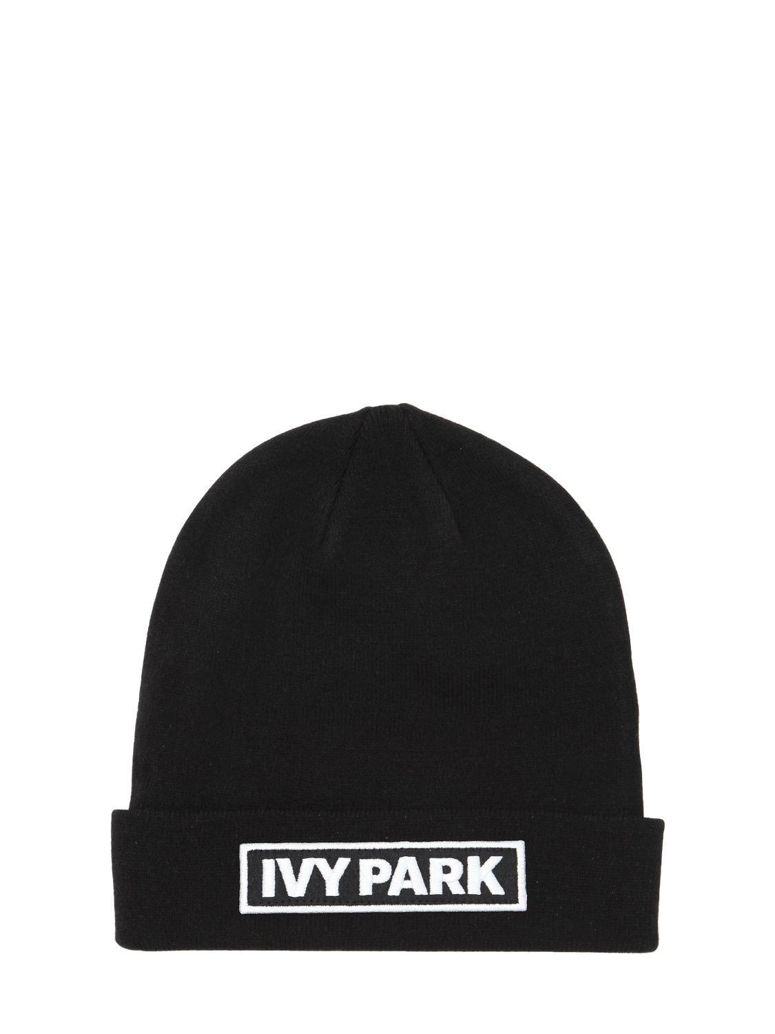 Cappello Beanie Con Logo di Ivy Park in Nero | Lyst