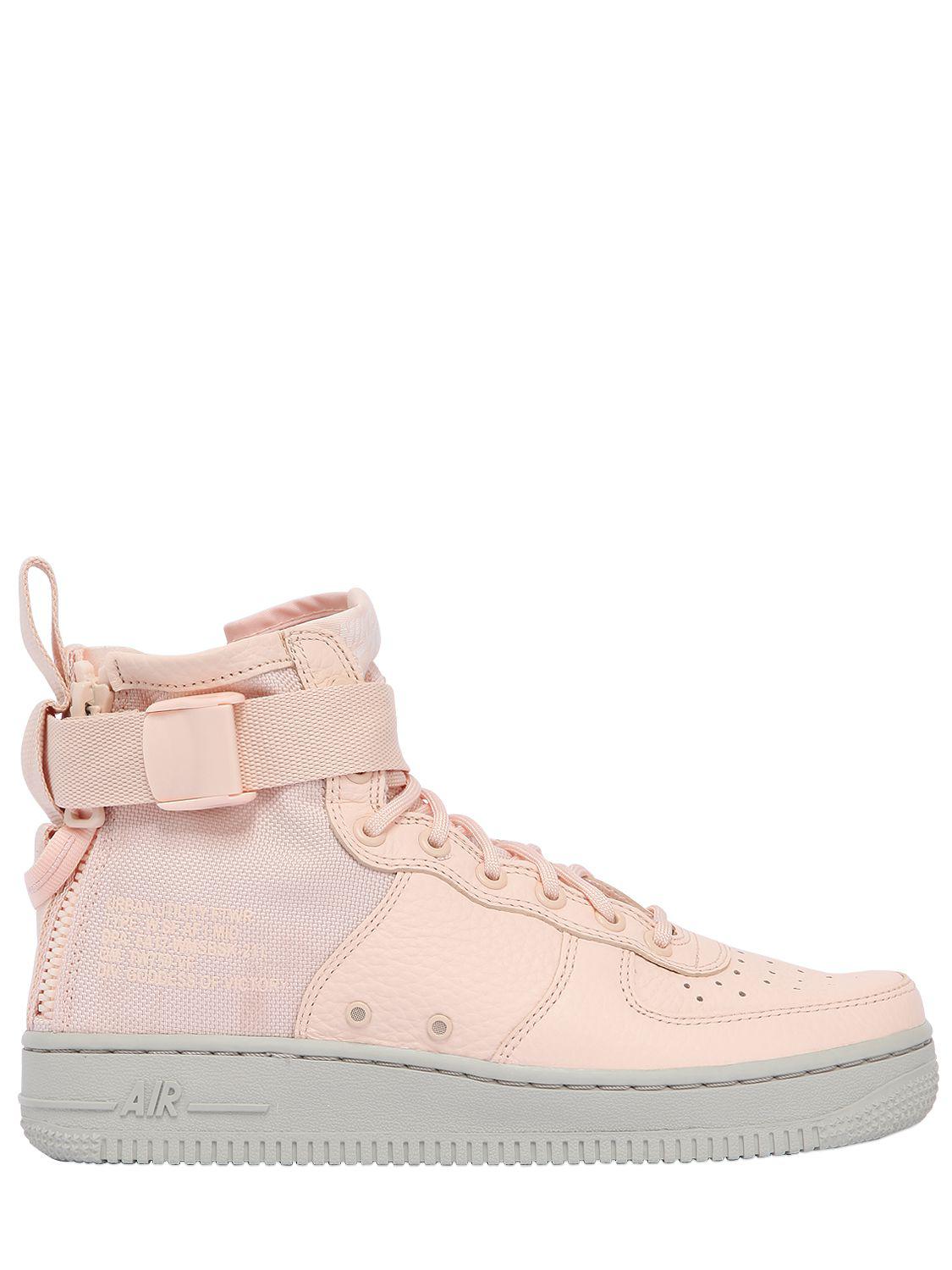 nike sf af1 high pink