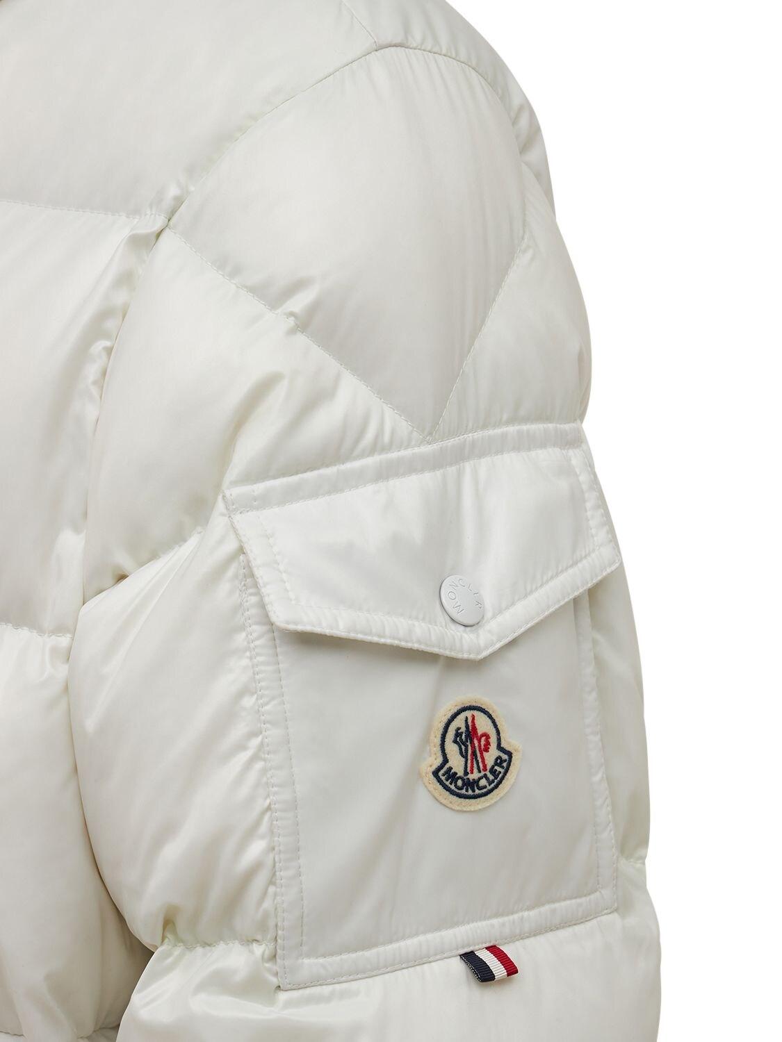 Moncler Maury Anorak Down Jacket in White for Men | Lyst
