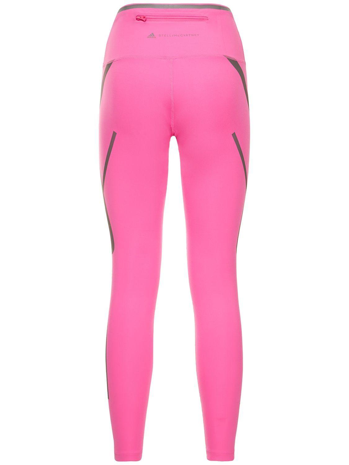 adidas By Stella McCartney Asmc Truepace Running Tights in Pink | Lyst