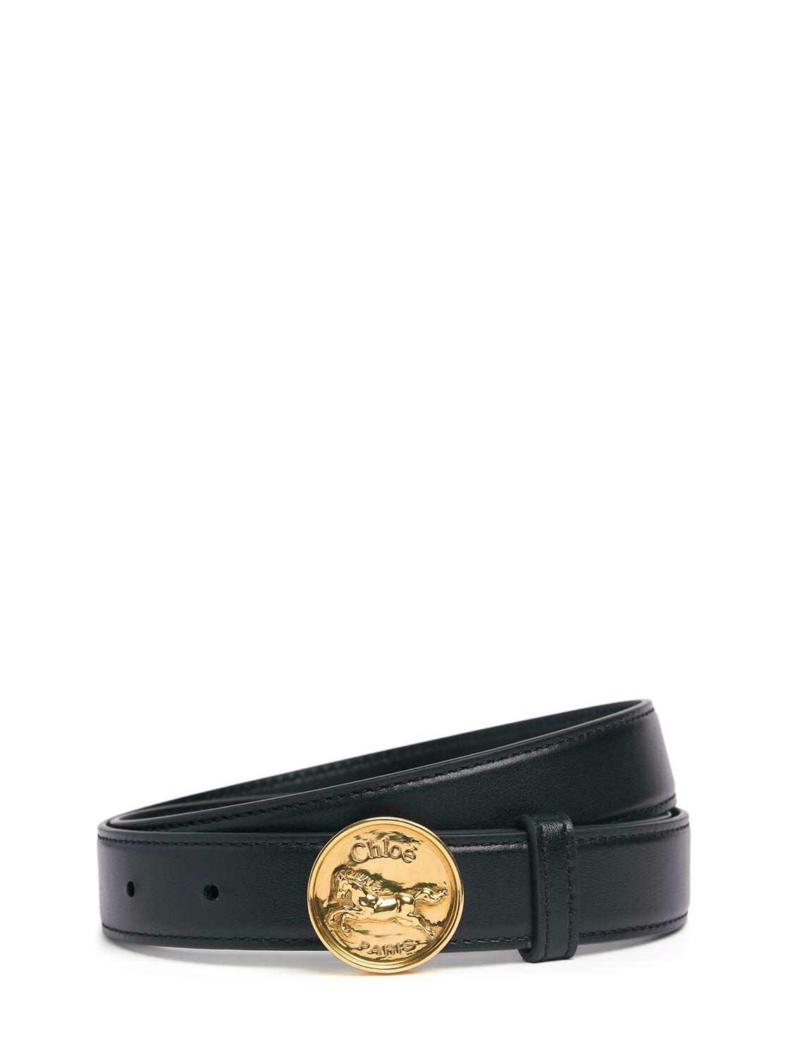 VIP価格SALE★Chloe★ホース メダル レザー ベルト Chloé Chloé Horse Medal ベルト | Chloé JP