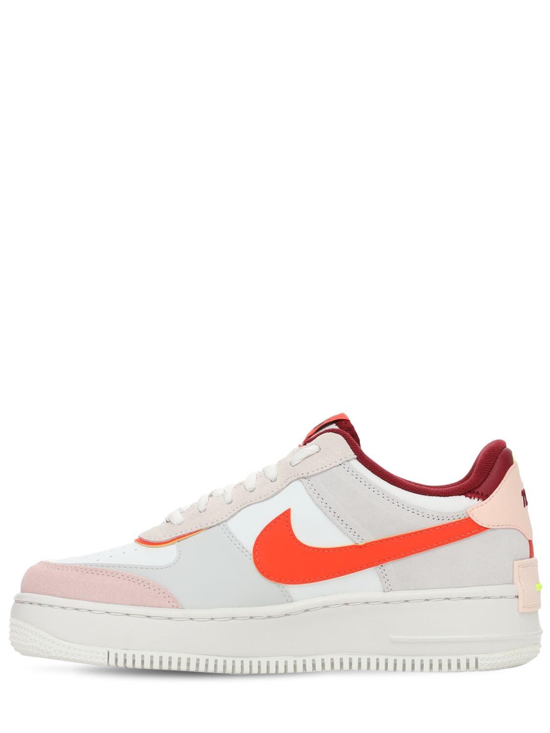 nike air force shadow red