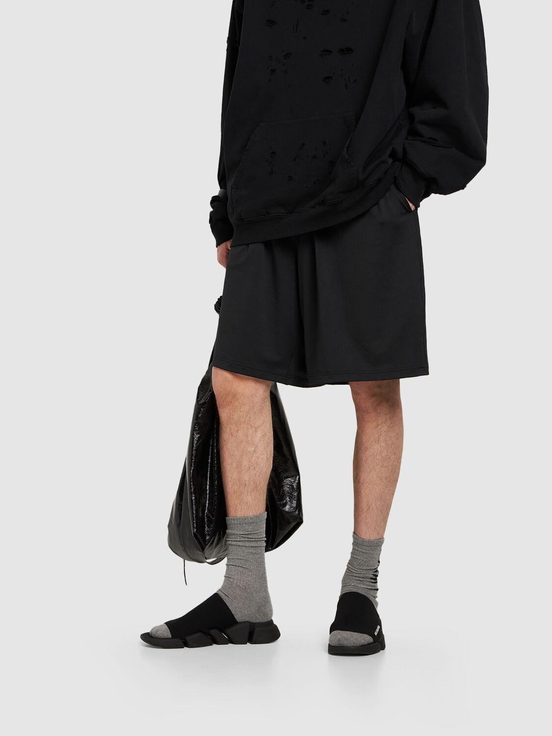 Balenciaga メンズ ブラック Speed 2.0 スライド サンダル・スライド 